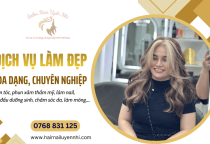 Trải nghiệm làm đẹp đa dạng từ làm tóc đến phun xăm tại Hair & Nail Uyển Nhi